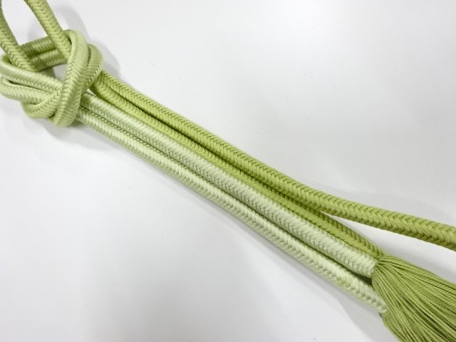 JAPANESE KIMONO / TWISTED TASSEL HAND-TIED OBIJIME